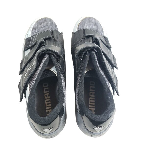 Shimano SH-R078W Cycling Shoes Mens Size 8.5 Road Bike SPD-SL Gray Black - Picture 7 of 9